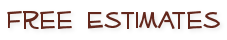 Free Estimates